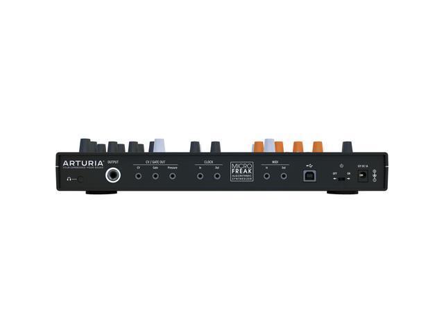 Arturia MicroFreak Vocoder Hybrid Analog/Digital Synthesizer with Advanced Digital Oscillators (Black) Bundle with Arturia MicroFreak Gooseneck Mic...