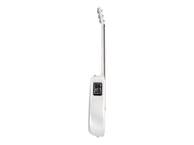Lava Music ME 3 38' Touchscreen Acoustic Electric SmartGuitar with Gig Bag (White)