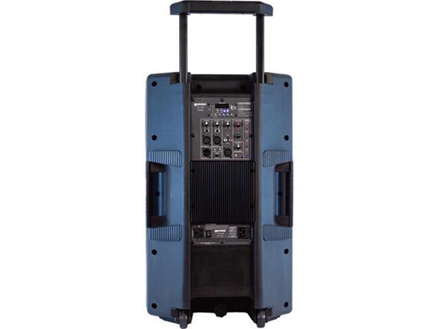 Gemini Sound GSP-L2200PK Indoor 2200 Watt with 15' Inch Woofer, LED Party Lights, Built in Media Player, and Included Microphone and Speaker Stand...