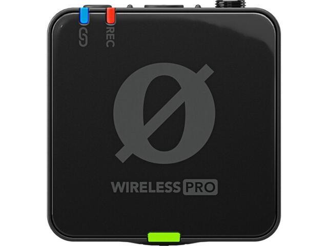 RODE Wireless PRO 2-Person Clip-On Wireless Microphone System/Recorder with Lavaliers (2.4 GHz) Bundle with Goby Labs GLS-104 Microphone Sanitizer
