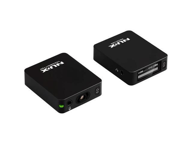 NUX B-10 Vlog Camera Wireless Microphone System for Vlog Shooting, Live broadcasts Bundle with Lavalier Lapel Microphone Omnidirectional Mic