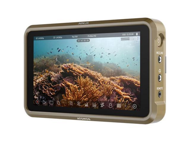 Atomos Ninja 5.2' 4K HDMI Recording Monitor Bundle with Atomos 5' Accessory Kit for Shinobi, Shinobi SDI and Ninja V Monitors and Anti-Static...