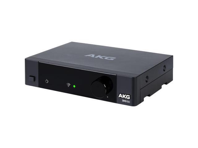AKG DMS100 2.4 GHz Digital Bodypack Wireless Instrument System Bundle with AKG LC617 MD Lapel Microphone with Tie Clip (Black)