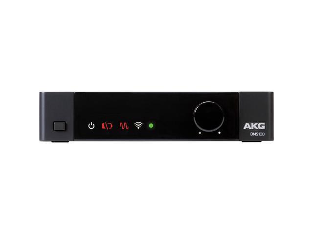AKG DMS100 2.4 GHz Digital Bodypack Wireless Instrument System Bundle with AKG LC617 MD Lapel Microphone with Tie Clip (Black)