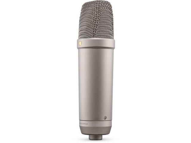 Rode NT1 (Silver)5th Generation Hybrid Studio Condenser Microphone Bundle with Desk/mic Stand Reflection Filter and Reflection Filter/tripod Micstand