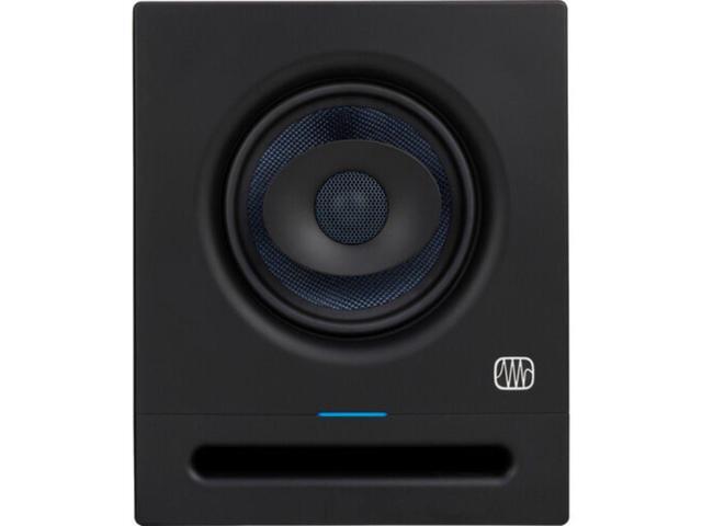 PreSonus Eris Pro 6 2-Way Biamped, Active, 6.5-inch Coaxial Studio Monitor Bundle with Auray IP-M Isolation Pad and 1/4' TRS Male to 1/4' TRS Male...