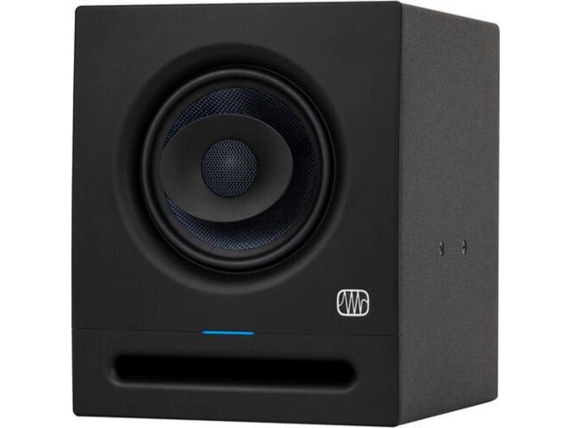 PreSonus Eris Pro 6 2-Way Biamped, Active, 6.5-inch Coaxial Studio Monitor Bundle with Auray IP-M Isolation Pad and 1/4' TRS Male to 1/4' TRS Male...