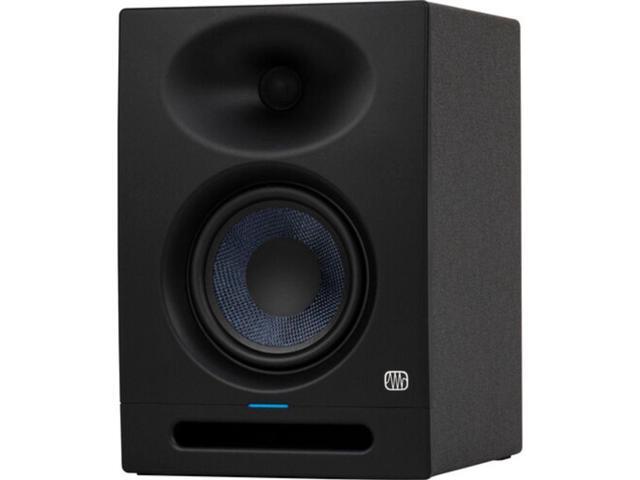 PreSonus Eris Studio 5 5.25-inch 2-Way Active Studio Monitors with EBM Waveguide Bundle with Auray IP-M Isolation Pad and 1/4' TRS Male to Male...