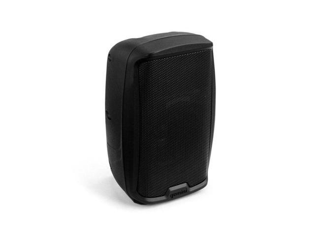 Gemini Sound AS-2108BT Active 8' Inch Woofer 500W Watt DJ Monitor Powered Amplified PA Speakers System With Bluetooth Bundle with Auray SS-4420...