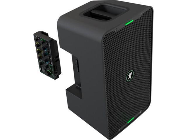 Mackie ShowBox All-in-One Battery-Powered 400W 8' Live Performance Rig with Breakaway Mix Control Bundle with Auray SS-4420 Steel Speaker Stand and...