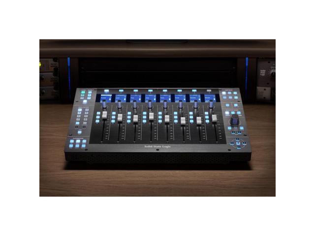 Solid State Logic UF8 Advanced DAW Controller Bundle with Solid State Logic UF1 Single-Fader DAW Control Surface
