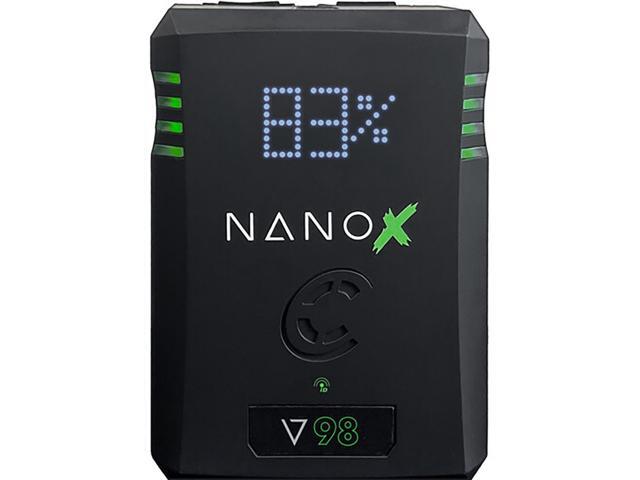 Core NANOV98X, 98wh Micro Sized V-Mount Smart Battery (Pair) Bundle with Core SWX GPM-X2S Mini Dual Travel Battery Charger
