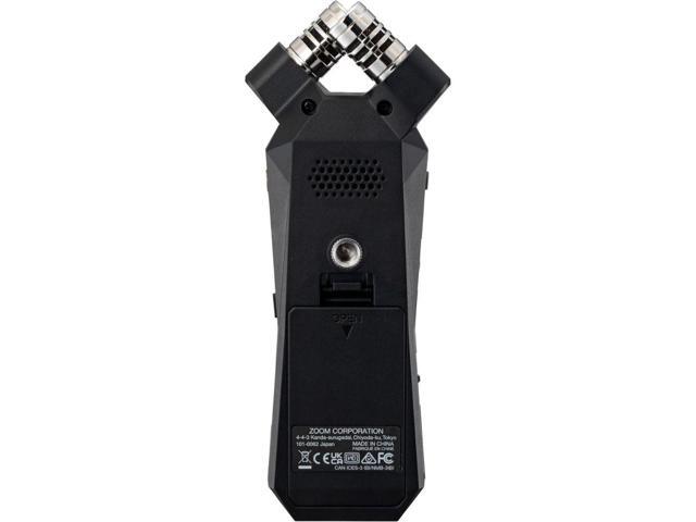 Zoom H1essential 2-Track 32-Bit Float Portable Audio Recorder Bundle with Omnidirectional Lavalier Microphone, 32GB Memory Card with SD Adapter, 4...