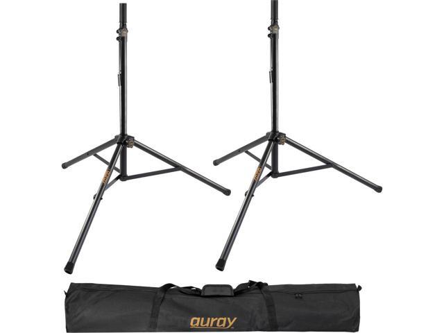 Gemini Sound GD-215PRO 1300-Watt Professional PA Speakers with Bluetooth (Pair) Bundle with Auray SS-47S-PB Deluxe Steel Speaker Stands with Tripod Base and Carrying Case and 2x XLR Cable - image 6