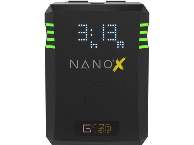 Core SWX NANOX G150 Micro 150Wh Li-Ion Battery (Gold Mount) Bundle with Core SWX GPM-X2A Mini Dual Travel Battery Charger
