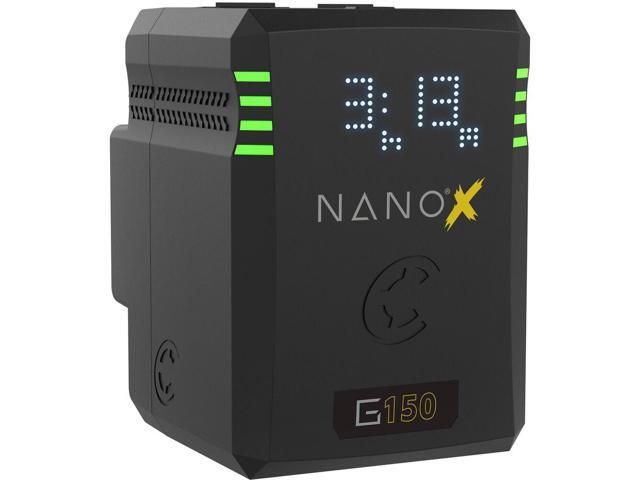 Core SWX NANOX G150 Micro 150Wh Li-Ion Battery (Gold Mount) Bundle with Core SWX Compact Quad Micro Battery Fast Charger (Gold-Mount)