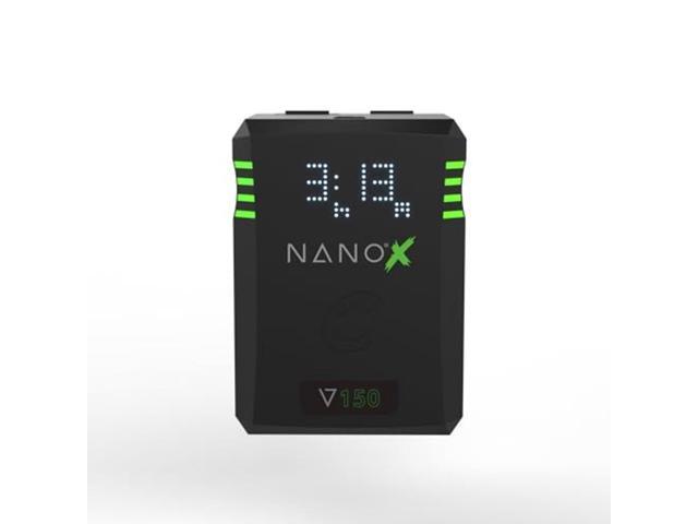 Core SWX NANOX V150 Micro 150Wh Li-Ion Battery (V-Mount) Bundle with Core SWX Compact Quad Micro Battery Fast Charger (V-Mount)