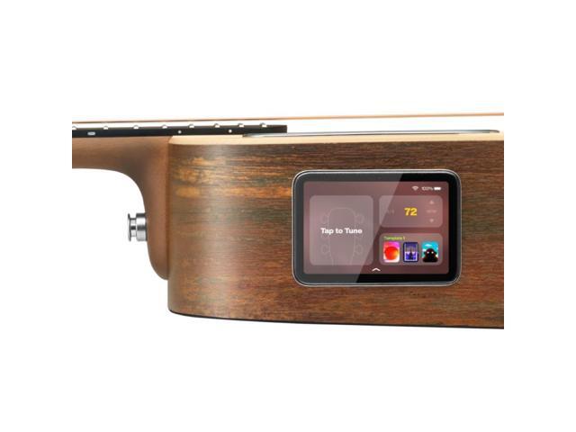 LAVA ME 4 Spruce 36' with Lite Bag Woodgrain Brown & Burlywood Bundle with Rok-It Tripod Guitar Stand, Kopul PREM Performance Series Right Angle...