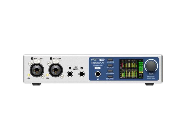 RME Fireface UCX II Desktop 20x20 USB Audio/MIDI Interface Bundle with SONARWORKS SoundID Reference Speaker and Headphone Calibration Software with...
