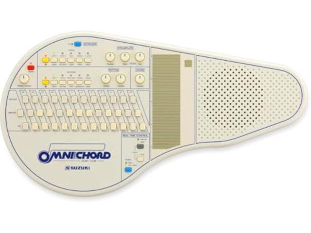 Suzuki OM-108 Omnichord Bundle with Suzuki Omnichord A/C Adapter