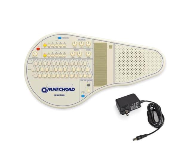 Suzuki OM-108 Omnichord Bundle with Suzuki Omnichord A/C Adapter