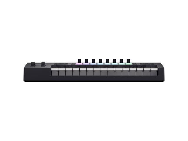 Novation Launchkey 25 MK4 USB MIDI Keyboard Controller (25 Keys) Bundle with HPC-A30 Closed-Back Studio Monitor Headphones, FP-P1L Universal...