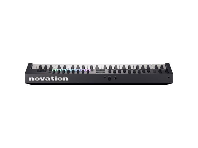 Novation Launchkey 49 MK4 USB MIDI Keyboard Controller (49 Keys) Bundle with HPC-A30 Studio Monitor Headphones, Universal Piano-Style Sustain...