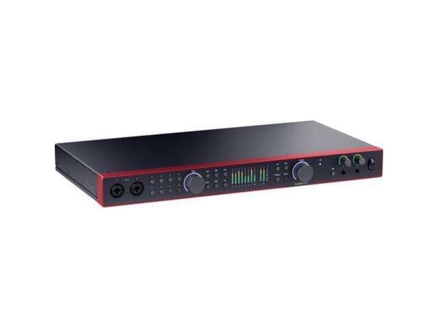 Focusrite Scarlett 18i20 USB-C Audio/MIDI Interface (4th Generation) Bundle with XLR- XLR Cable (4 Pack), Hosa Mid-310 Black 10 ft. Midi cable (2...