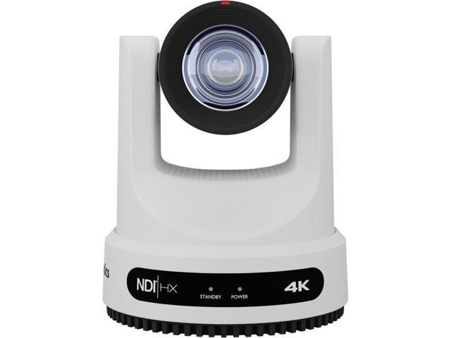 PTZOptics Move 4K SDI/HDMI/USB/IP PTZ Camera with 20x Optical Zoom (White) (PT20X-4K-WH-G3) + PTZOptics SuperJoy PTZ Camera Joystick Controller