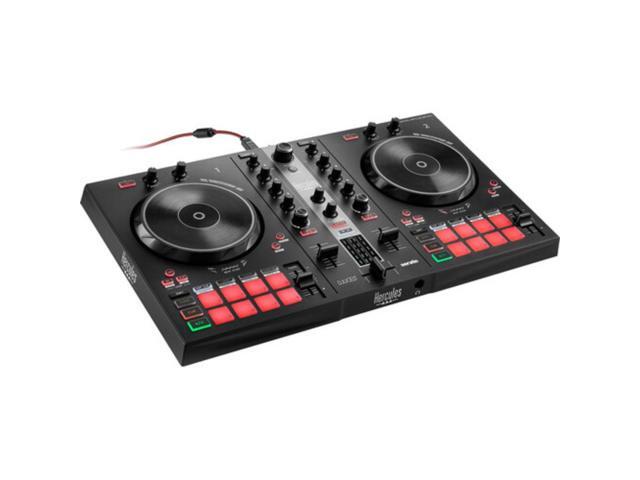 Hercules DJ Control Inpulse 300 2-Deck USB DJ Controller for Serato DJ Lite and DJUCED Bundle with Hercules HDP DJ60 Closed-Back, Over-Ear DJ...
