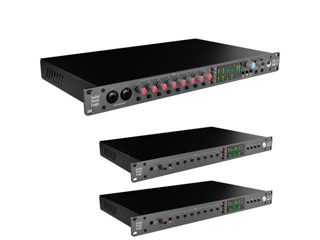 Solid State Logic SSL 18 USB-C Audio/MIDI Interface Bundle with Solid State Logic ALPHA 8 AD/DA Converter/Expander and USB-C Audio Interface (Pair)