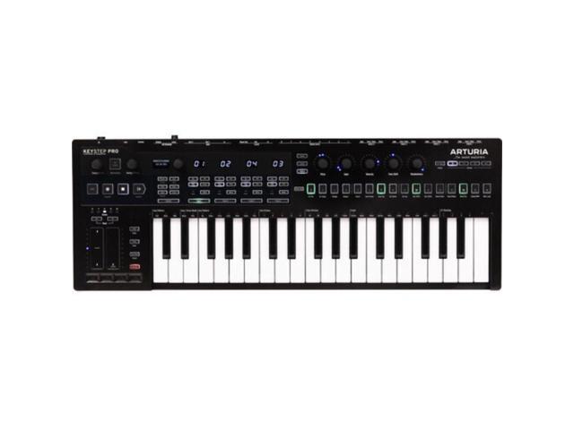 Arturia KeyStep Pro 37-key Controller & Sequencer - Chroma Bundle with Auray FP-P1L Universal Piano-Style Sustain Pedal, Polsen HPC-A30 Closed-Back...