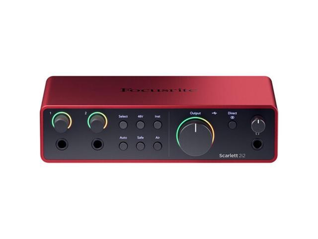 Focusrite Scarlett 2i2 USB-C Audio Interface (4th Gen) Bundle with Aston Microphones Element Microphone KIT and Kellards XLR-P20T Pro 20 ft XLR...