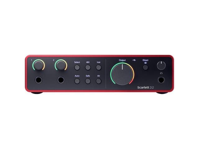 Focusrite Scarlett 2i2 USB-C Audio Interface (4th Gen) Bundle with Aston Microphones Element Microphone KIT and Kellards XLR-P20T Pro 20 ft XLR...
