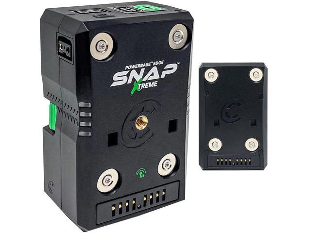 Core SWX Powerbase Edge SNAP Xtreme Smart-Stacking Battery (98Wh) Bundle with Core SWX Snap It Gold Mount Conversion Plate