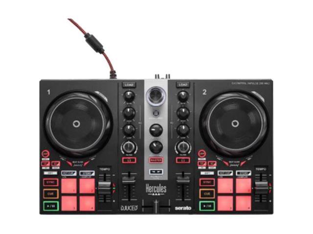 Hercules All-in-One Kit DJLearning Kit MK2 Bundle with Headliner Covina DJ Controller Stand