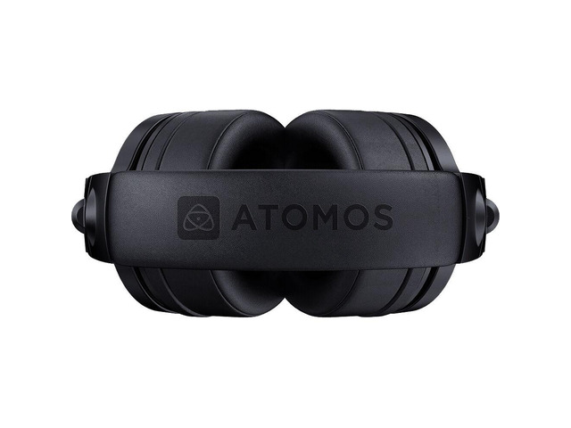 Atomos StudioSonic Professional Wired Over-Ear Headphones Studio Monitor Sound Quality for Recording, Mixing & Content Creation Black