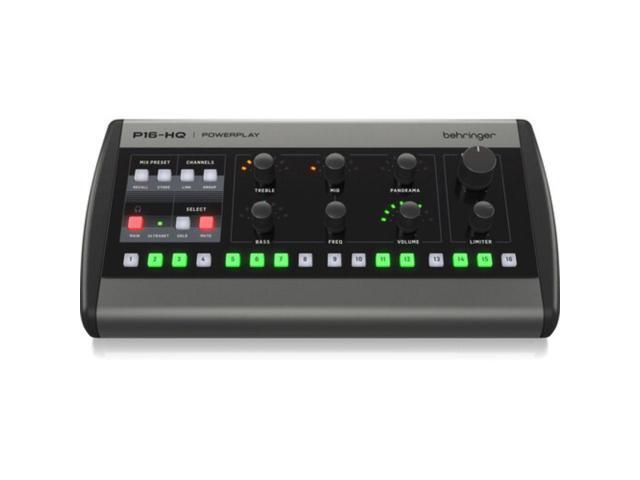 Behringer P16-HQ 16-Channel Personal Monitoring Mixer (4 Pack) Bundle with Behringer Mounting Bracket for P16-M (4 Pack) - image 2