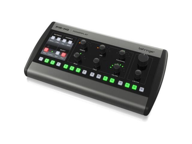 Behringer P16-HQ 16-Channel Personal Monitoring Mixer (4 Pack) Bundle with Behringer Mounting Bracket for P16-M (4 Pack) - image 4