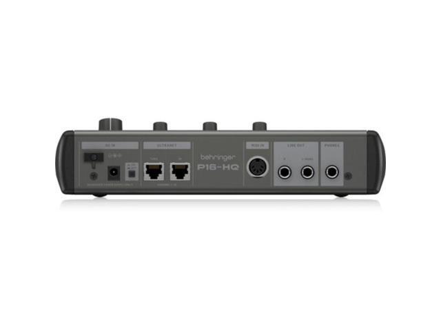 Behringer P16-HQ 16-Channel Personal Monitoring Mixer (4 Pack) Bundle with Behringer Mounting Bracket for P16-M (4 Pack) - image 5