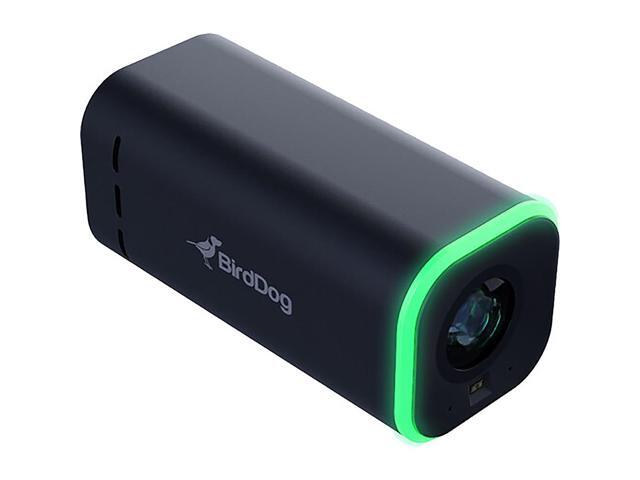 BirdDog Maki Live 8.2MP 4K UltraHD NDI HX3 Battery Powered Live Streaming 3X Box Camera, Black