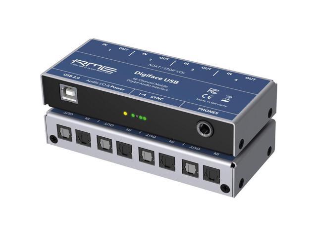 Ferrofish Pulse8 AE 8x8 AD/DA Converter with 66-Channel ADAT to USB Audio Interface