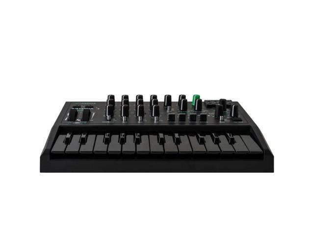 Arturia Micro Brute UFO Bundle with Polsen HPC-A30 Closed-Back Studio Monitor Headphones, Kellards MID-P10T Pro MIDI to MIDI Cable 10 Feet
