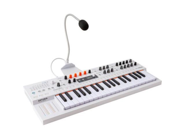 Arturia MiniFreak Vocoder 6-Voice Spontaneous Algorithmic Synthesizer Gooseneck Bundle with Polsen HPC-A30 Closed-Back Studio Monitor Headphones,...