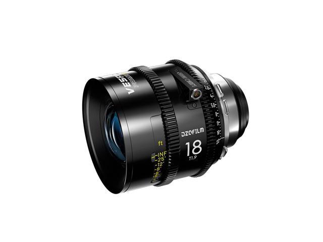 DZOFILM Vespid 2 18mm T1.9 Cinema Prime Lens Full-Frame PL Mount Manual Focus Lens for Professional Filmmaking