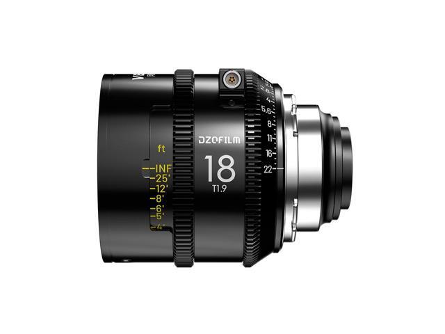 DZOFILM Vespid 2 18mm T1.9 Cinema Prime Lens Full-Frame PL Mount Manual Focus Lens for Professional Filmmaking