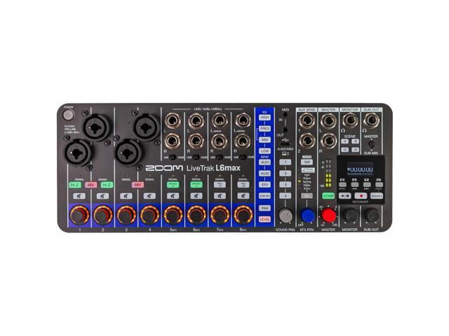 Zoom LiveTrak L6max 12-Channel Digital Mixer / Recorder