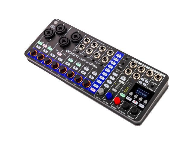 Zoom LiveTrak L6max 12-Channel Digital Mixer / Recorder
