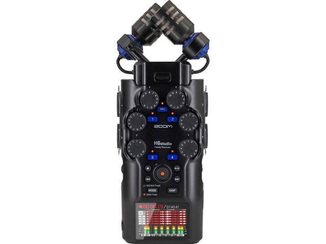 Zoom H6studio 6-Track Handy Recorder with 32-Bit Float Recording Bundle with Electro-Voice RE320 Premium Dynamic Microphone