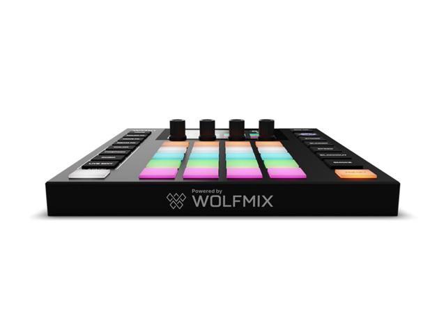 American DJ WMX1 Mk2 Wolfmix Standalone DMX Lighting Control System Bundle with Kopul DMX33P-025-S Studio Series 3-Pin DMX Cable (25'), Magma Bags...